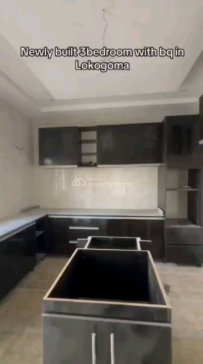 Newly Built 3 Bedroom with Bq, Lokogoma District, Abuja, House for Rent