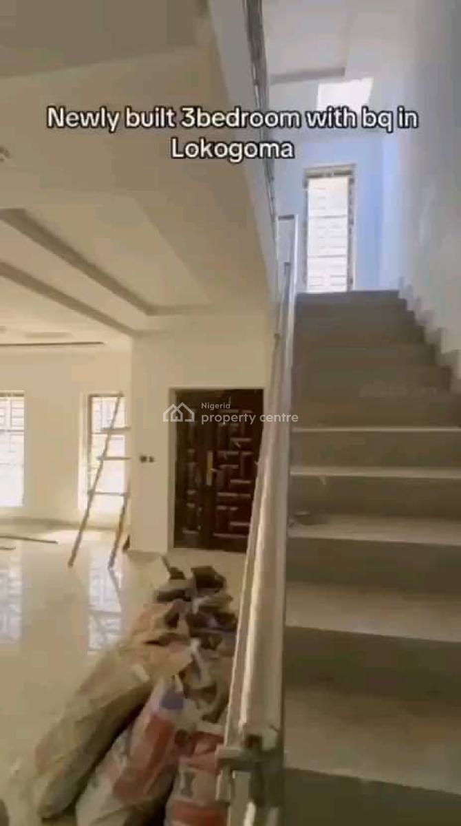 Newly Built 3 Bedroom with Bq, Lokogoma District, Abuja, House for Rent