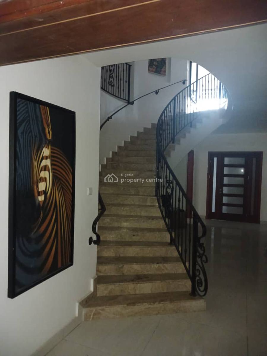 Spacious 5 Bedroom Detached Duplex with 2 Study Room, Pinnock Estate, Osapa, Lekki, Lagos, Detached Duplex for Rent