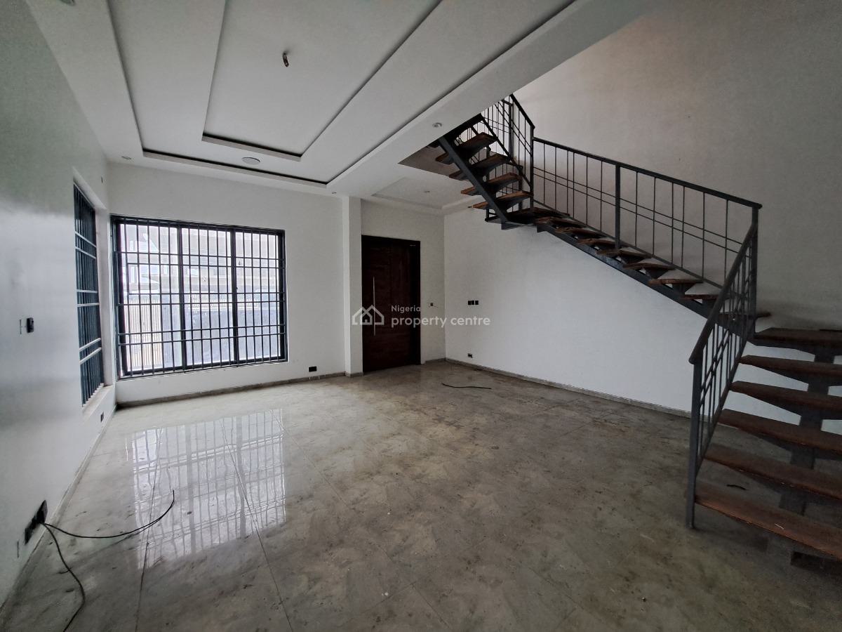 New 5 Bedroom Duplex on 3 Floors  with 1 Room Bq & Open Terrace, Ilasan, Lekki, Lagos, Semi-detached Duplex for Rent