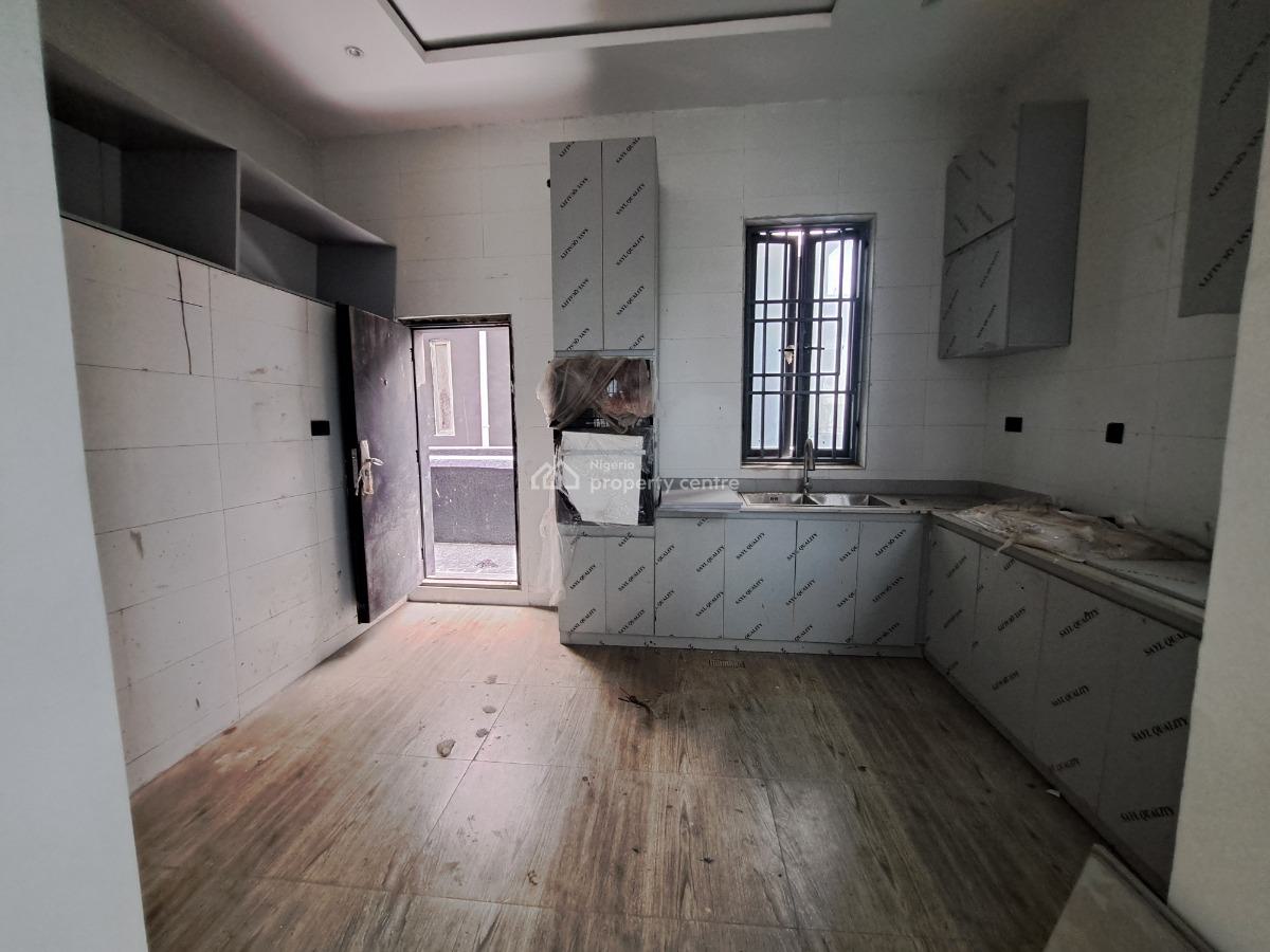 New 5 Bedroom Duplex on 3 Floors  with 1 Room Bq & Open Terrace, Ilasan, Lekki, Lagos, Semi-detached Duplex for Rent