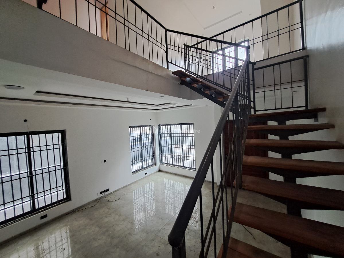 New 5 Bedroom Duplex on 3 Floors  with 1 Room Bq & Open Terrace, Ilasan, Lekki, Lagos, Semi-detached Duplex for Rent