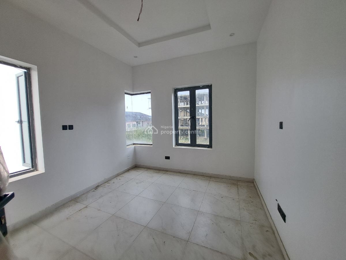 New 5 Bedroom Duplex on 3 Floors  with 1 Room Bq & Open Terrace, Ilasan, Lekki, Lagos, Semi-detached Duplex for Rent