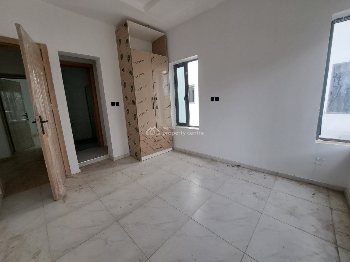 New 5 Bedroom Duplex on 3 Floors  with 1 Room Bq & Open Terrace, Ilasan, Lekki, Lagos, Semi-detached Duplex for Rent