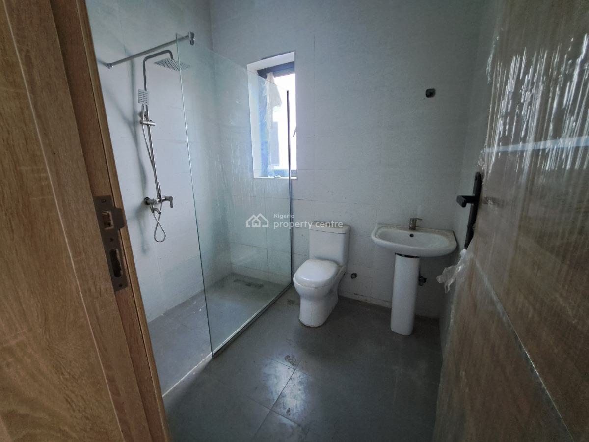 New 5 Bedroom Duplex on 3 Floors  with 1 Room Bq & Open Terrace, Ilasan, Lekki, Lagos, Semi-detached Duplex for Rent