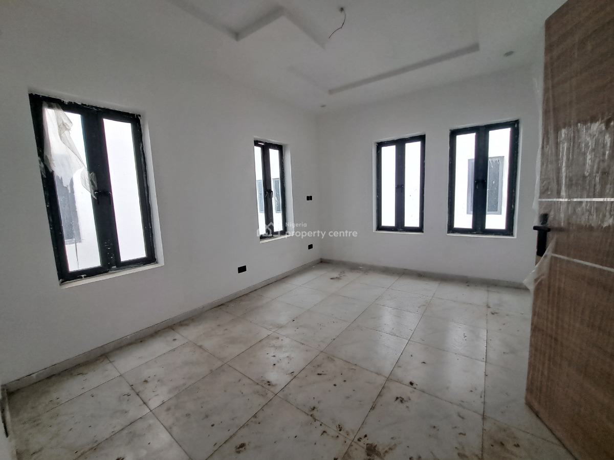 New 5 Bedroom Duplex on 3 Floors  with 1 Room Bq & Open Terrace, Ilasan, Lekki, Lagos, Semi-detached Duplex for Rent