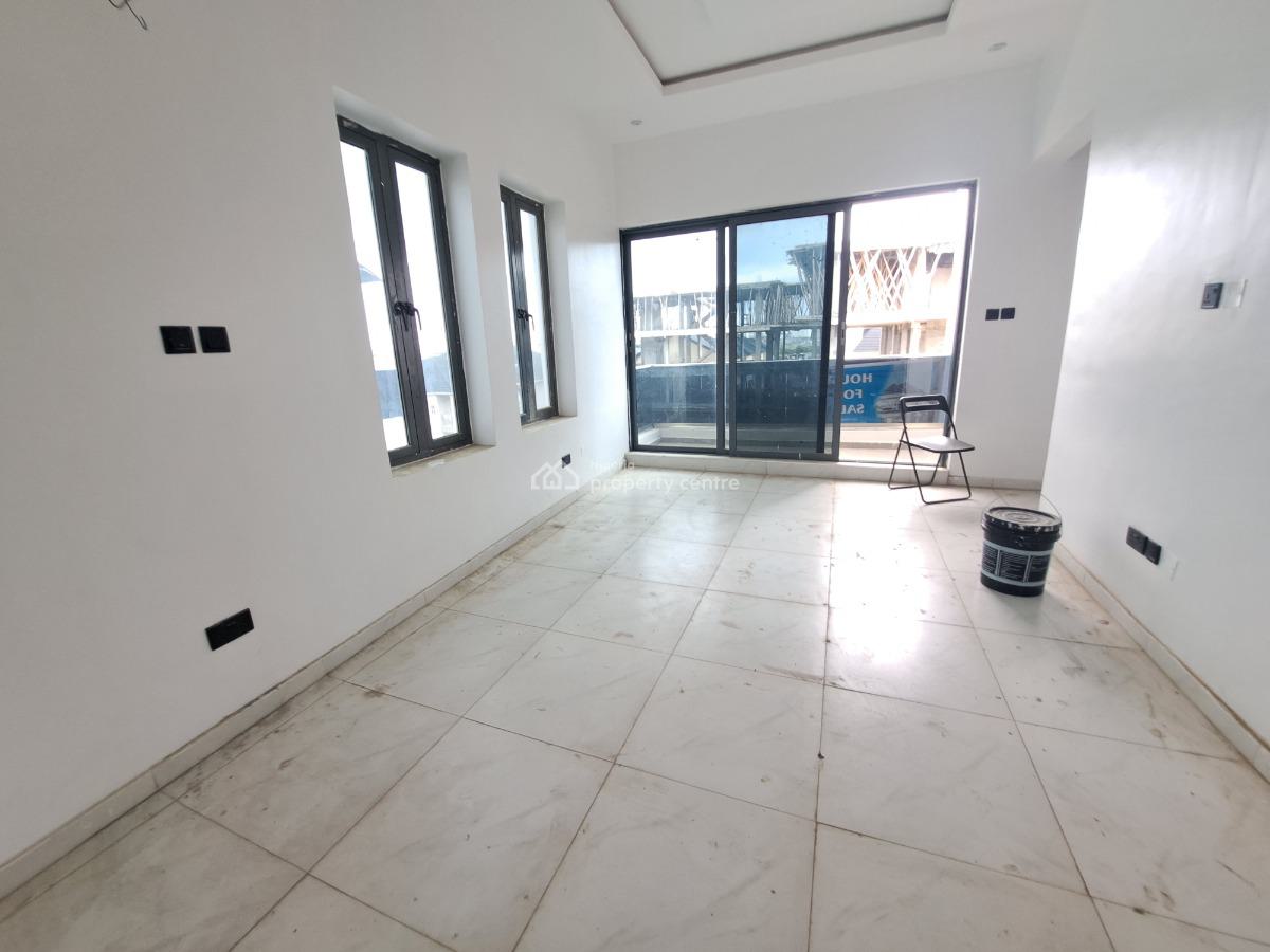 New 5 Bedroom Duplex on 3 Floors  with 1 Room Bq & Open Terrace, Ilasan, Lekki, Lagos, Semi-detached Duplex for Rent