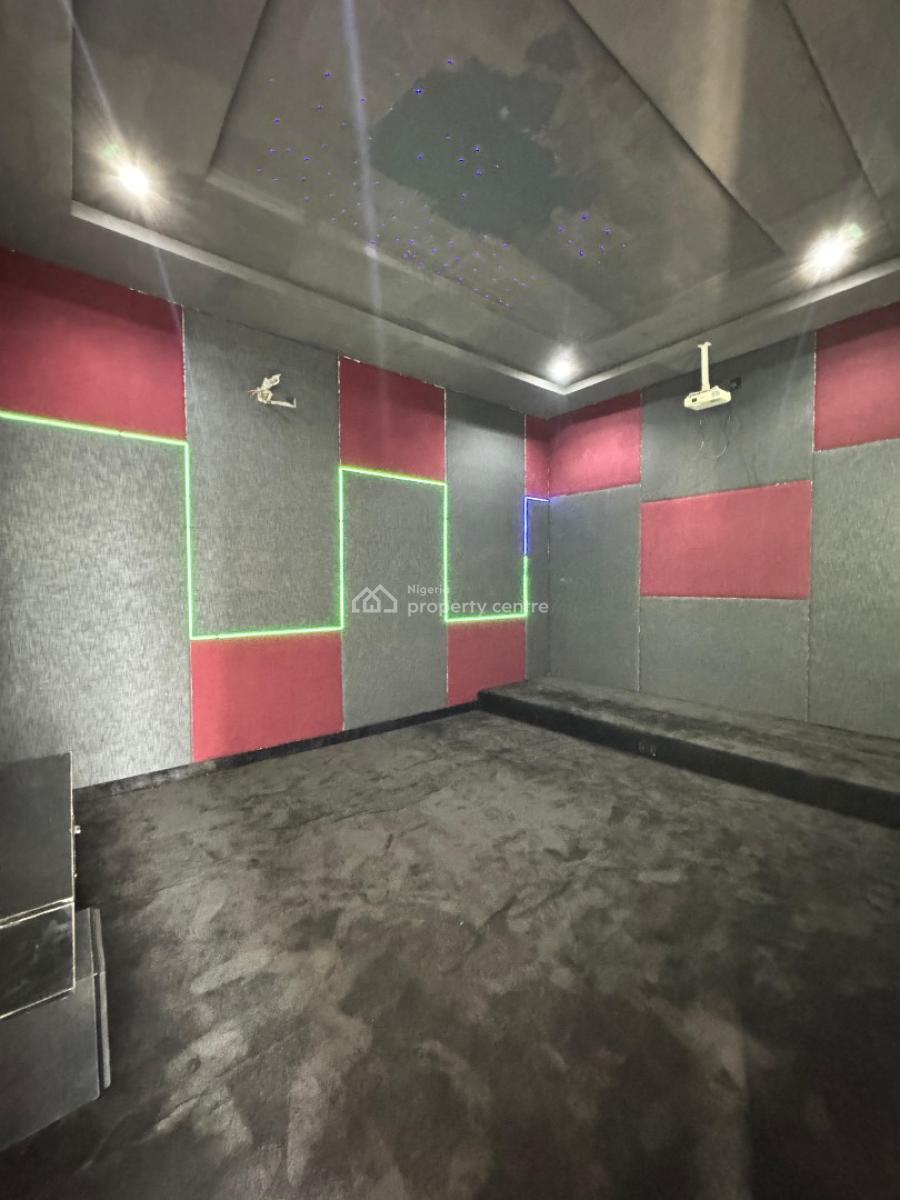 Magnificent 5 Beds with a Private Cinema & Pool & Gym, Ikota, Lekki, Lagos, Detached Duplex for Sale
