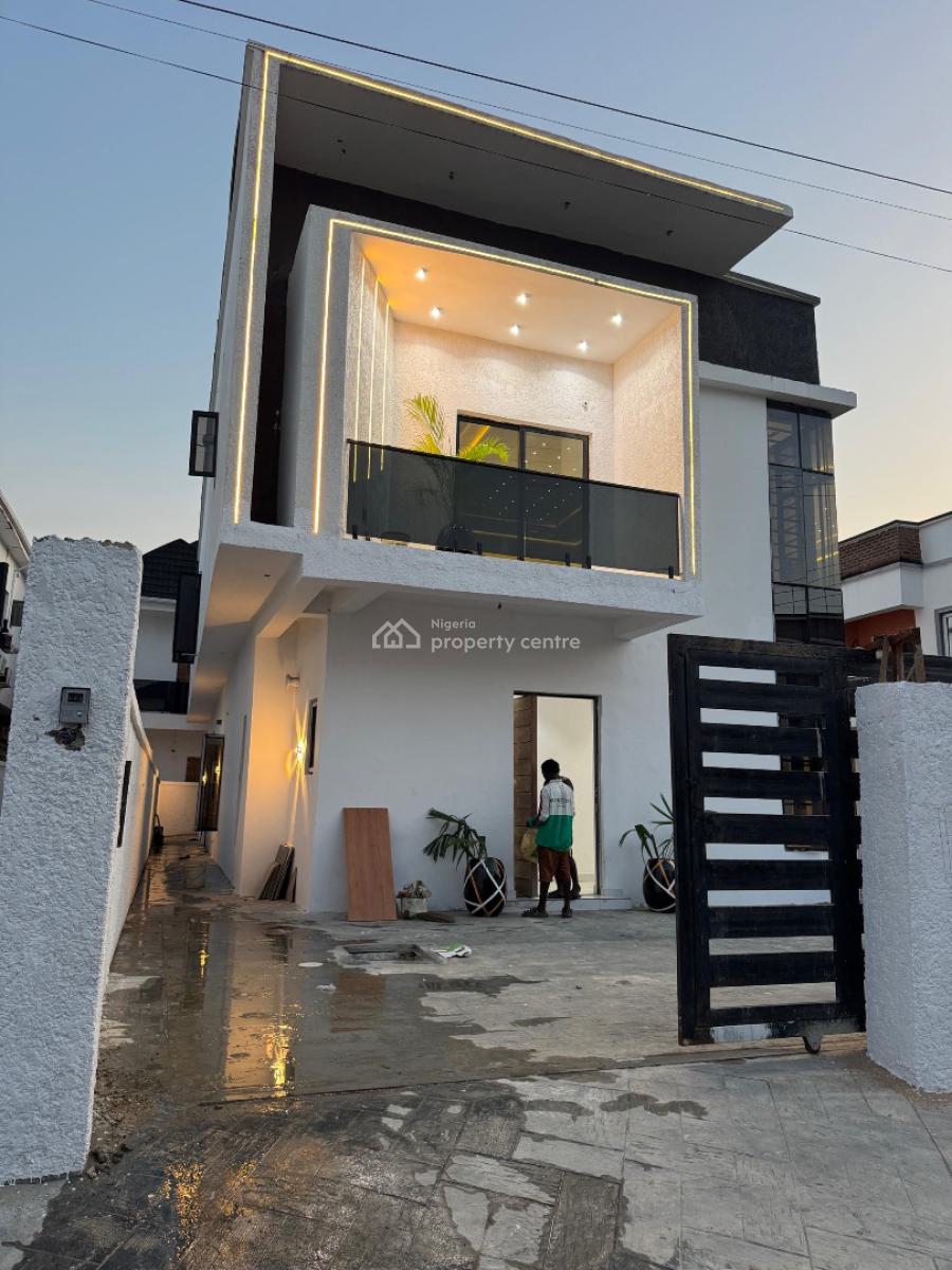 Well Built 4  Bedroom Detached Duplex  with a Bq, Ikota, Lekki, Lagos, Detached Duplex for Sale