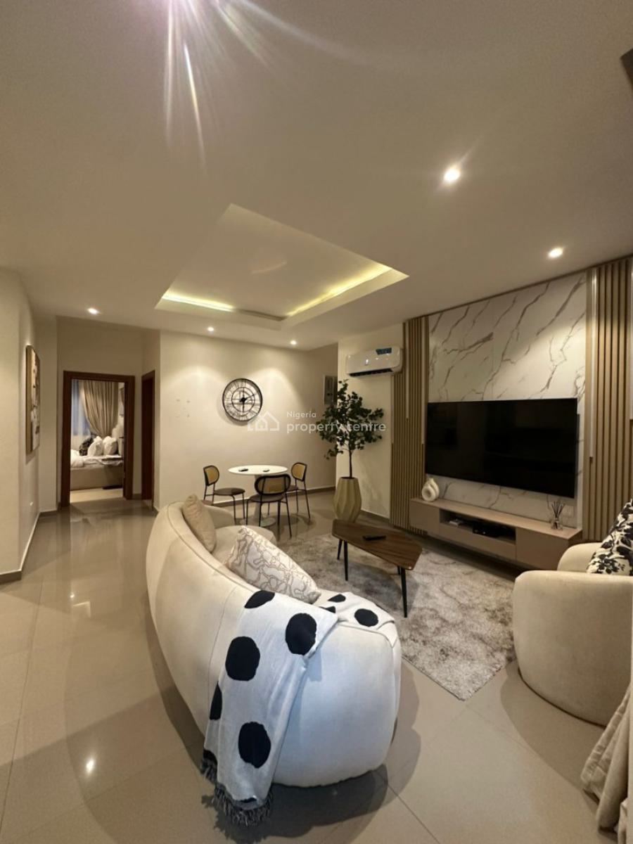 Furnished & Serviced 2 Bedroom Flat with Open Kitchen & 24hrs Power, Victoria Island (vi), Lagos, Flat / Apartment for Rent