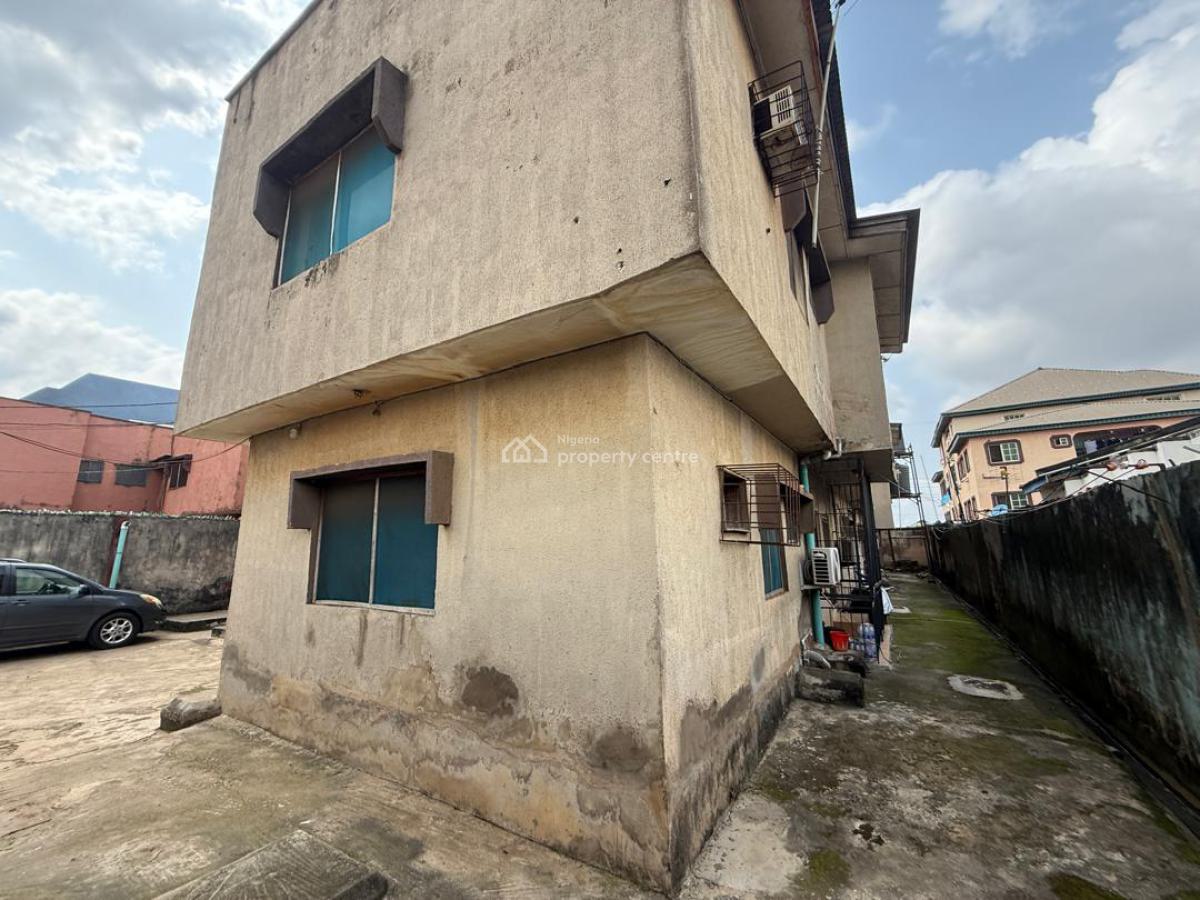 4 Units of 3 Bedroom Flats with a Room Bq, Egbe, Ejigbo, Lagos, Block of Flats for Sale