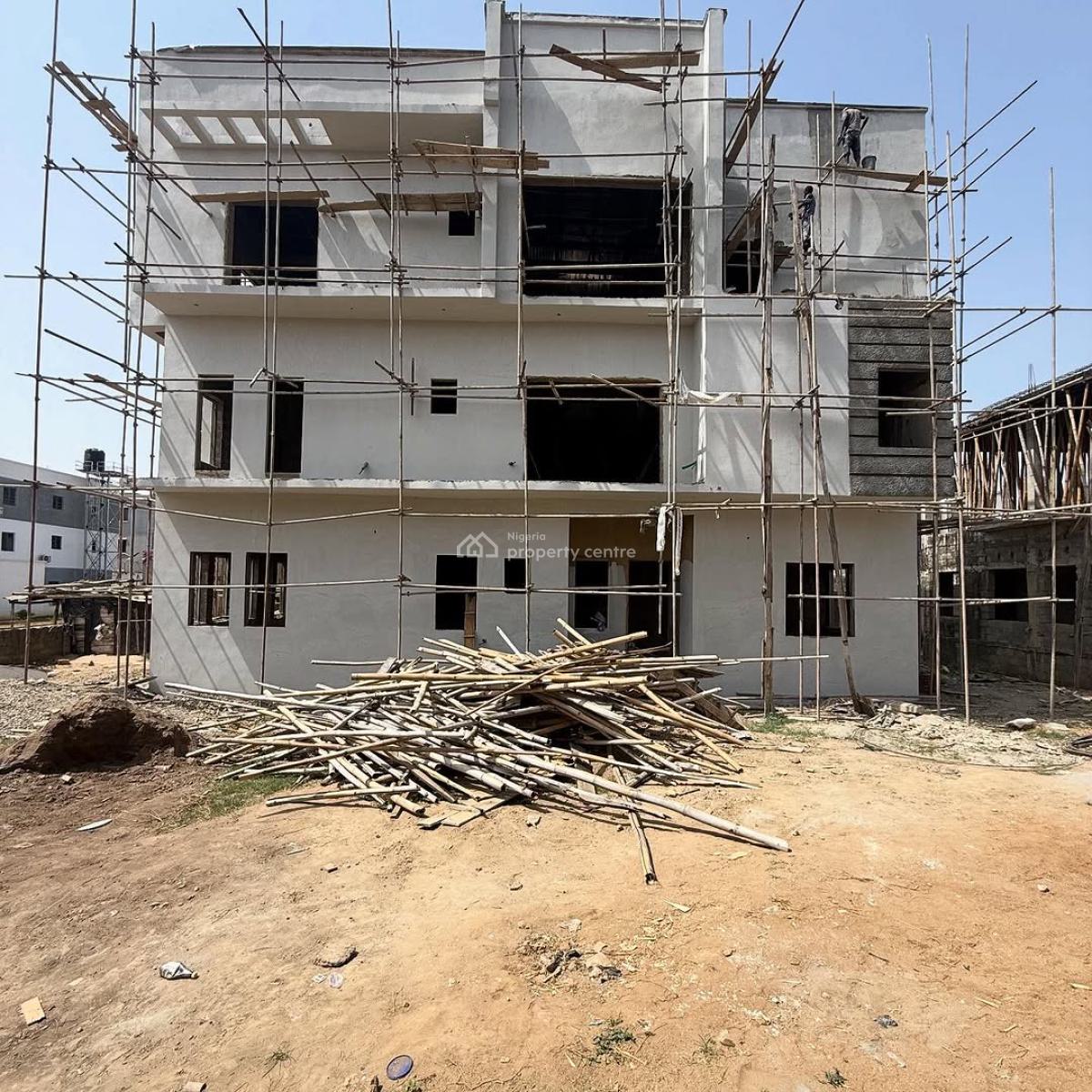 Standard 6 Bedroom Detached Duplex 1 Room Bq, Jahi, Abuja, Detached Duplex for Sale