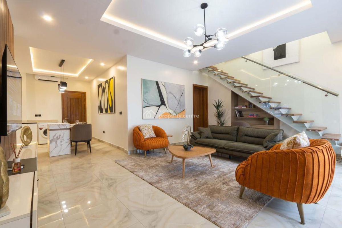 3 Bedroom Maisonette with Ps5, Bathtub & Swimming Pool, Lekki Phase 1, Lekki, Lagos, Flat / Apartment Short Let