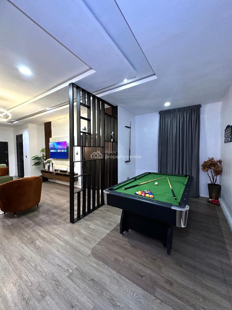 3 Bedroom Self Compound  Pool  Snooker  Ps5  Jacuzzi  Cinema, Old Ikoyi, Ikoyi, Lagos, Flat / Apartment Short Let