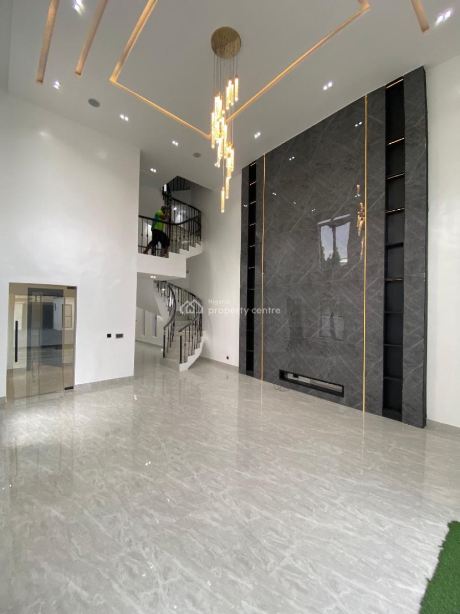 Lovely 5 Bedroom Contemporary Design Triplex with 1 En-suite Maid Room, Atlantic View Estate, Lekki Phase 1, Lekki, Lagos, Detached Duplex for Sale