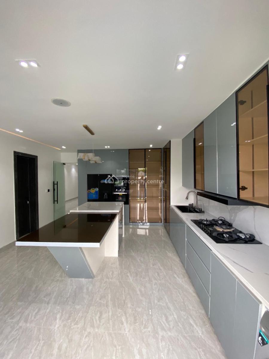 Lovely 5 Bedroom Contemporary Design Triplex with 1 En-suite Maid Room, Atlantic View Estate, Lekki Phase 1, Lekki, Lagos, Detached Duplex for Sale