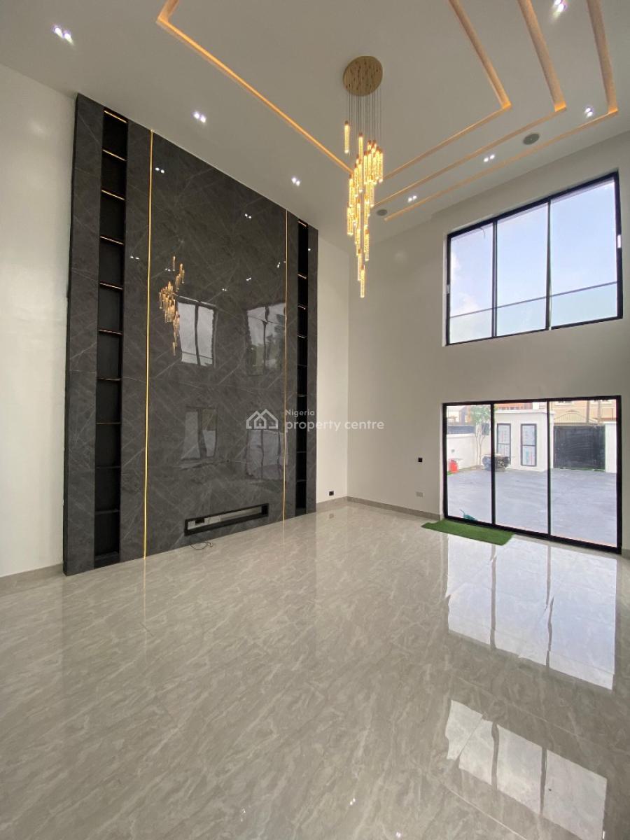 Lovely 5 Bedroom Contemporary Design Triplex with 1 En-suite Maid Room, Atlantic View Estate, Lekki Phase 1, Lekki, Lagos, Detached Duplex for Sale