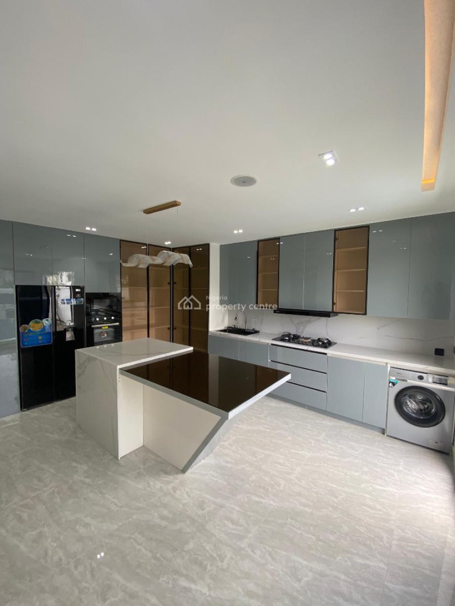 Lovely 5 Bedroom Contemporary Design Triplex with 1 En-suite Maid Room, Atlantic View Estate, Lekki Phase 1, Lekki, Lagos, Detached Duplex for Sale