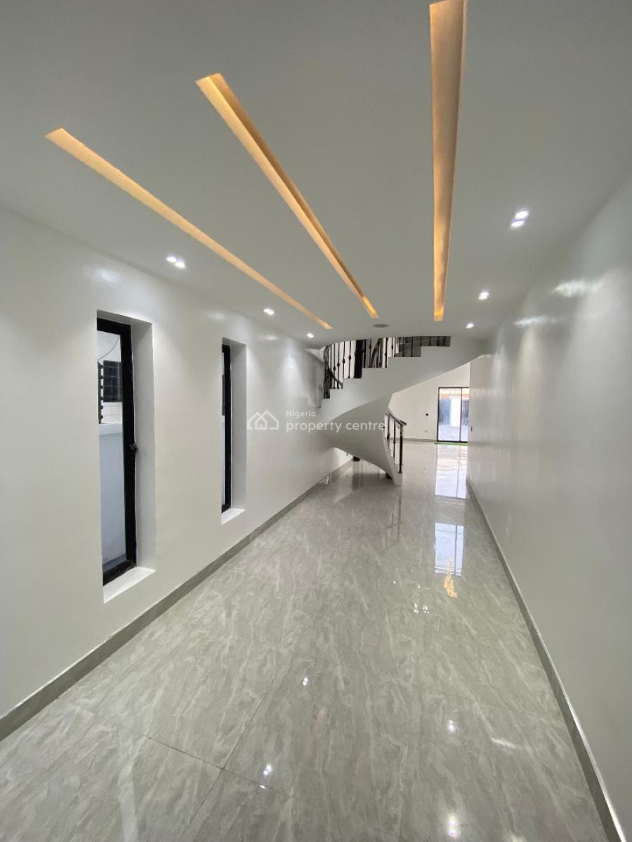 Lovely 5 Bedroom Contemporary Design Triplex with 1 En-suite Maid Room, Atlantic View Estate, Lekki Phase 1, Lekki, Lagos, Detached Duplex for Sale