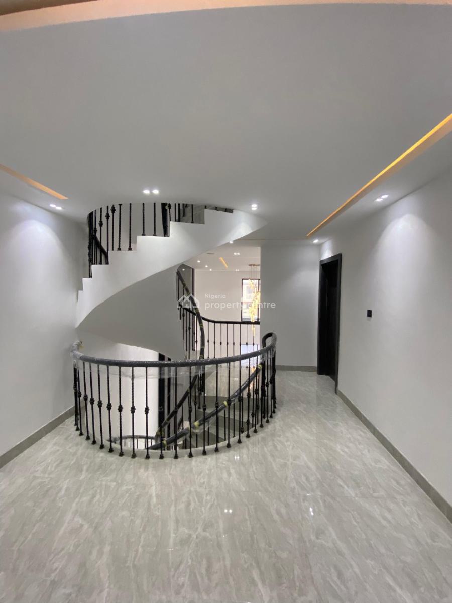 Lovely 5 Bedroom Contemporary Design Triplex with 1 En-suite Maid Room, Atlantic View Estate, Lekki Phase 1, Lekki, Lagos, Detached Duplex for Sale
