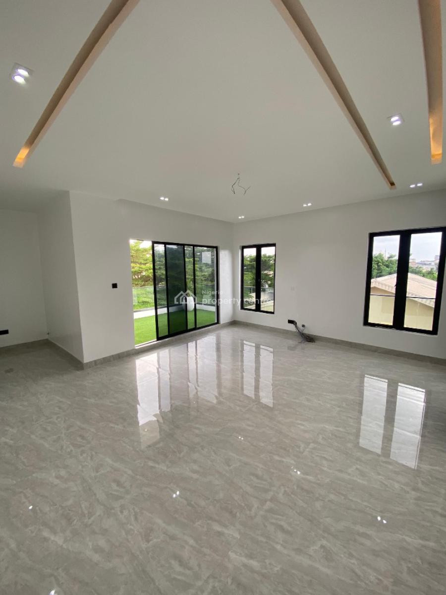 Lovely 5 Bedroom Contemporary Design Triplex with 1 En-suite Maid Room, Atlantic View Estate, Lekki Phase 1, Lekki, Lagos, Detached Duplex for Sale