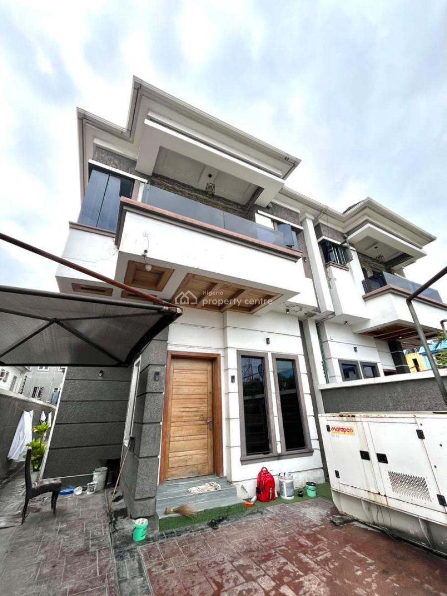 Well Furnished King-sized  4bedroom Duplex Self Compound Service Apart, Ikate, Lekki, Lagos, Flat / Apartment Short Let