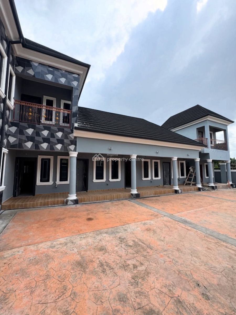 Modern 3 Bedroom Duplex + Studio Units, Office Space & Staff Room, Ameachi School Road, Off Obiri Ikwerre, East West Road, Port Harcourt, Rivers, Detached Duplex for Sale