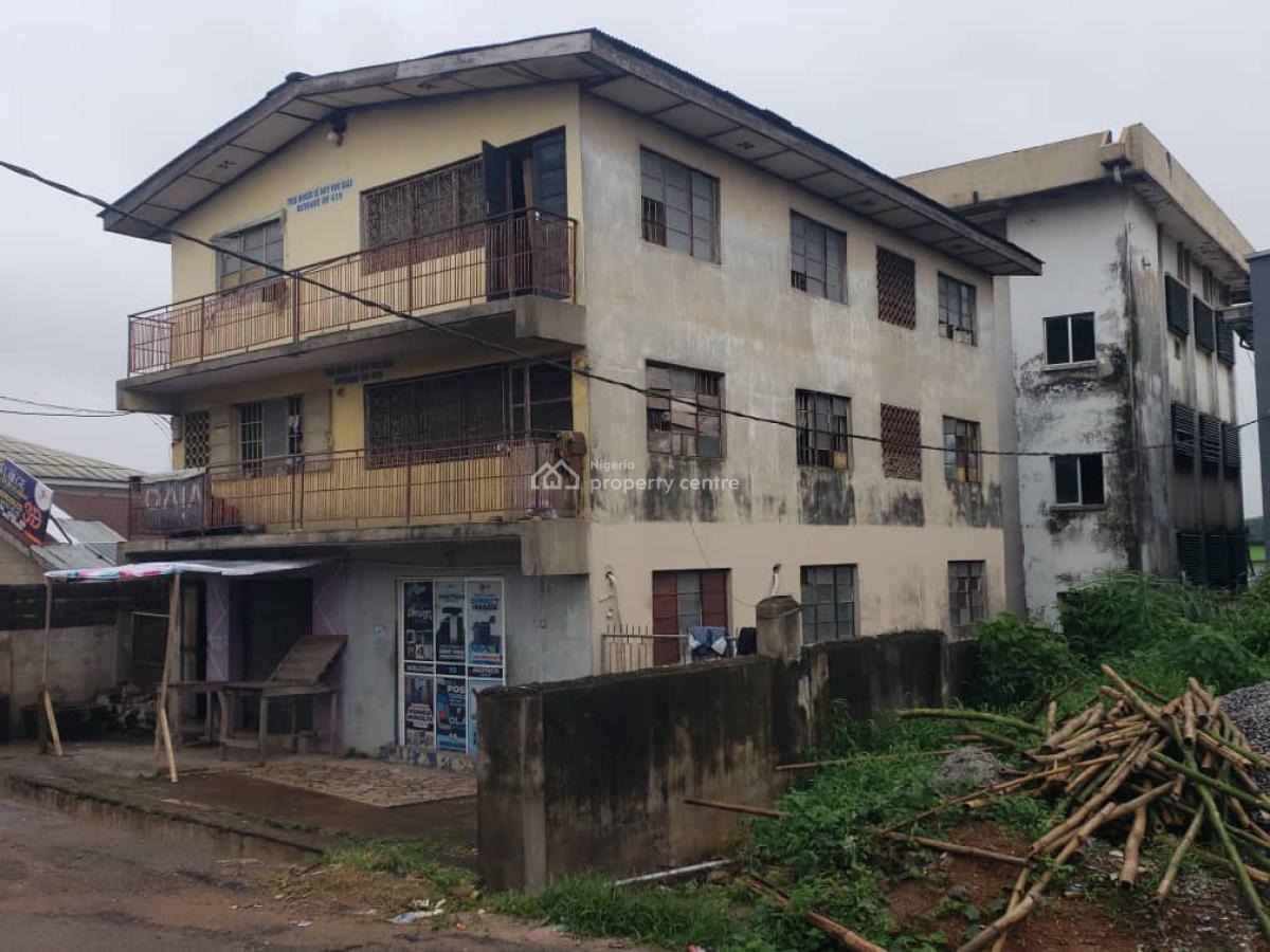 a Strategic Two Storey Building in a Good Location, Mokola, Ibadan North-west, Oyo, Block of Flats for Sale