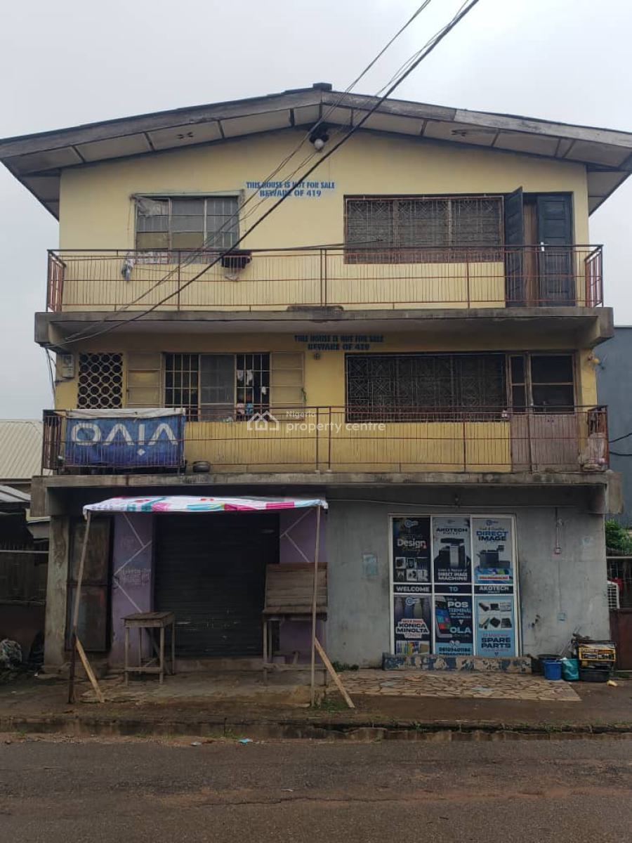 a Strategic Two Storey Building in a Good Location, Mokola, Ibadan North-west, Oyo, Block of Flats for Sale