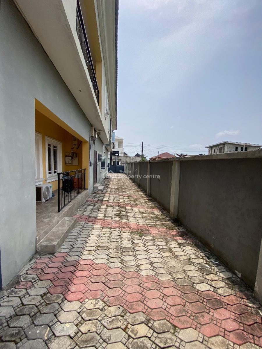 Upstairs 3bedroom Flat Just Two Tenants in a Compound, Peninsula Gardens Estate, Sangotedo, Ajah, Lagos, Flat / Apartment for Rent