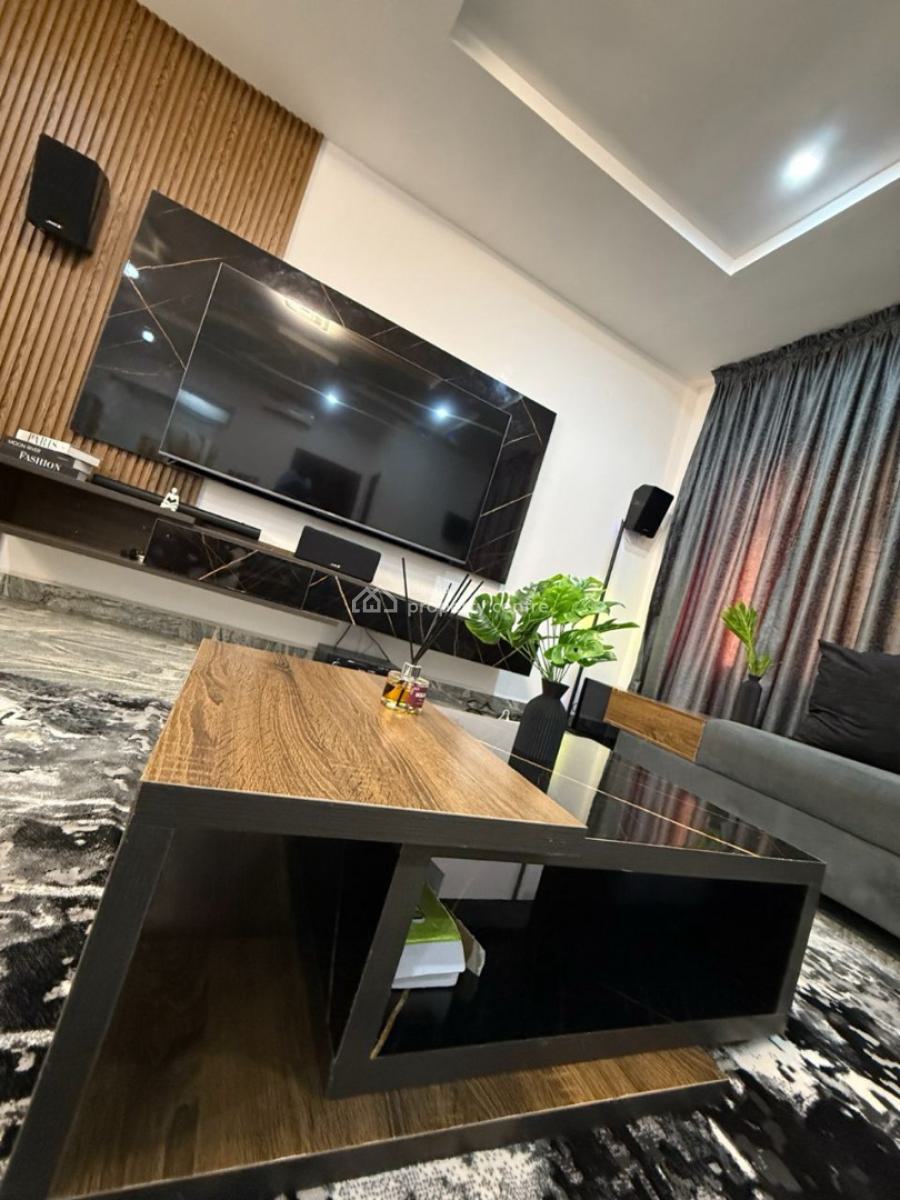 Exquisite 2 Bedroom Apartment with Private Cinema, Wuye, Abuja, Flat / Apartment Short Let