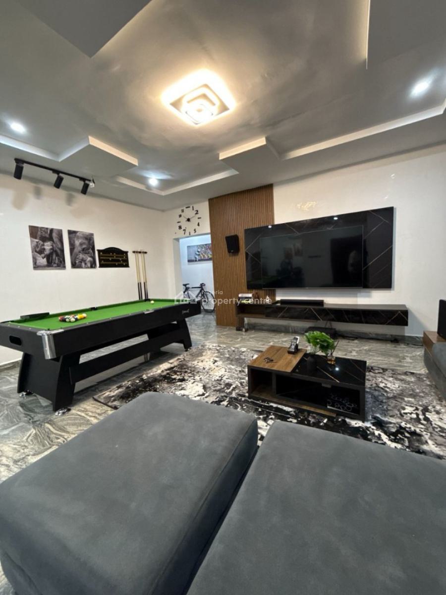 Exquisite 2 Bedroom Apartment with Private Cinema, Wuye, Abuja, Flat / Apartment Short Let