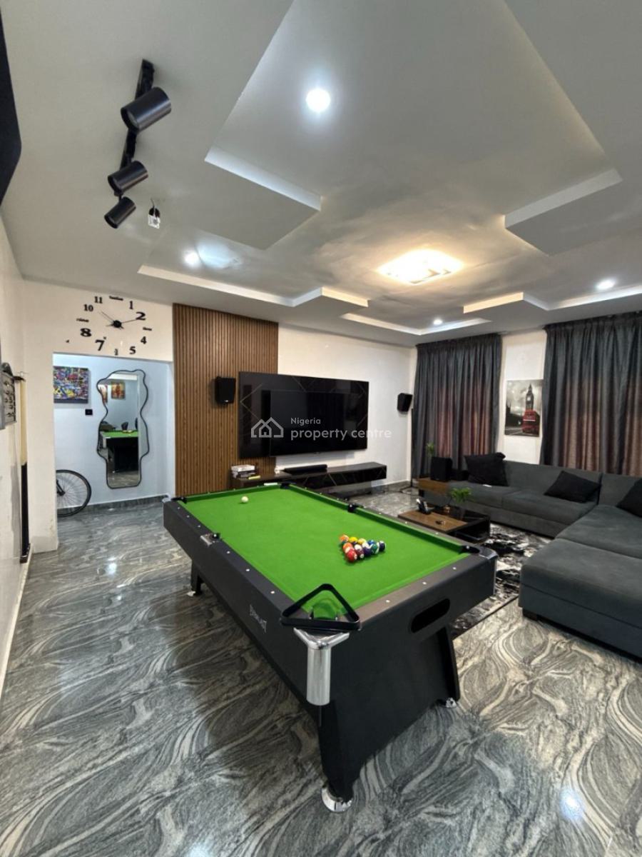 Exquisite 2 Bedroom Apartment with Private Cinema, Wuye, Abuja, Flat / Apartment Short Let