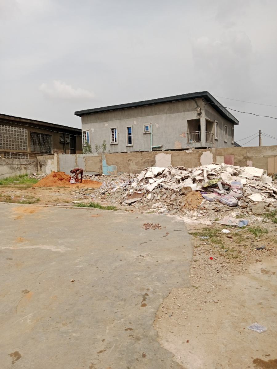 Corner Piece of Land in an Estate, Off College Road, Ogba, Ikeja, Lagos, Residential Land for Sale