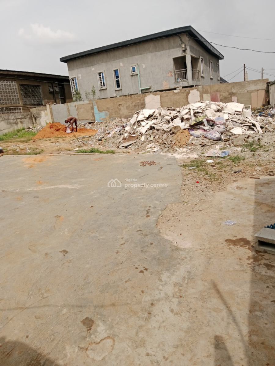 Corner Piece of Land in an Estate, Off College Road, Ogba, Ikeja, Lagos, Residential Land for Sale