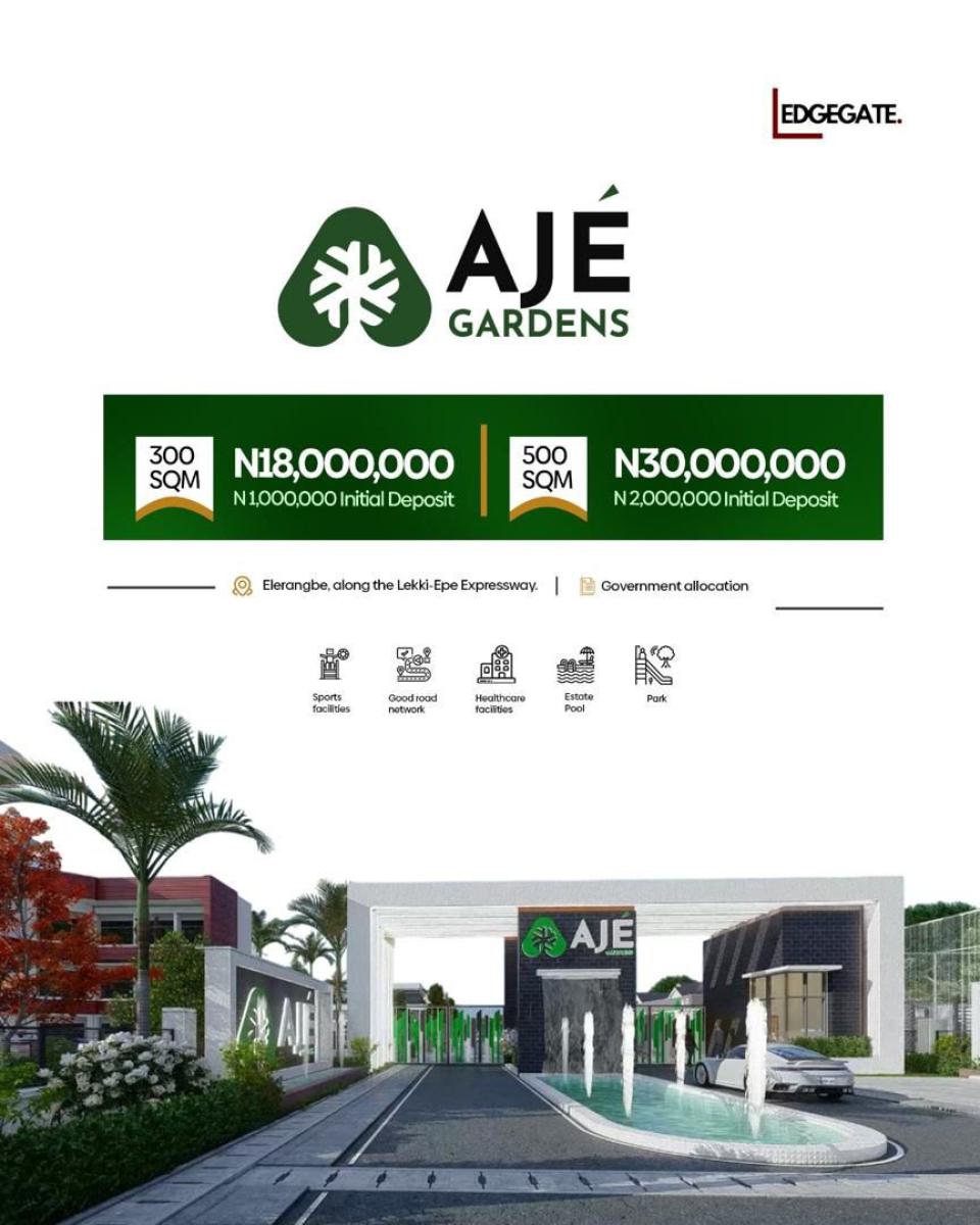 Land, Elerangbe, Ibeju Lekki, Lagos, Land for Sale