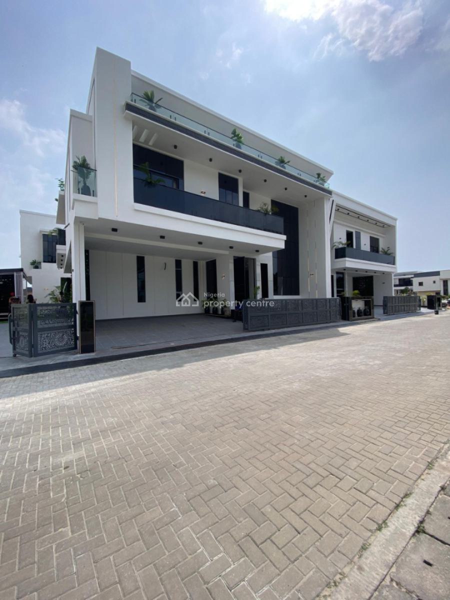 5 Bedroom Fully Detached Duplex with Bq ,swimming Pool,gym ,box Room &, Conservation, Ikota, Lekki, Lagos, Detached Duplex for Sale