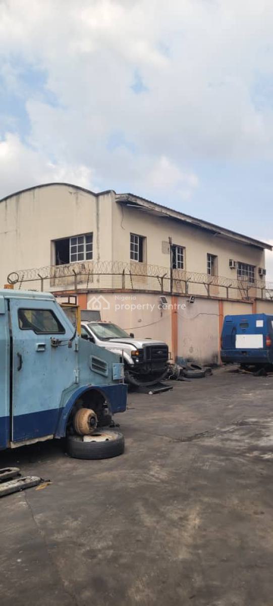 Spacious Property, Odunlami Street, Ilupeju, Lagos, Warehouse for Sale