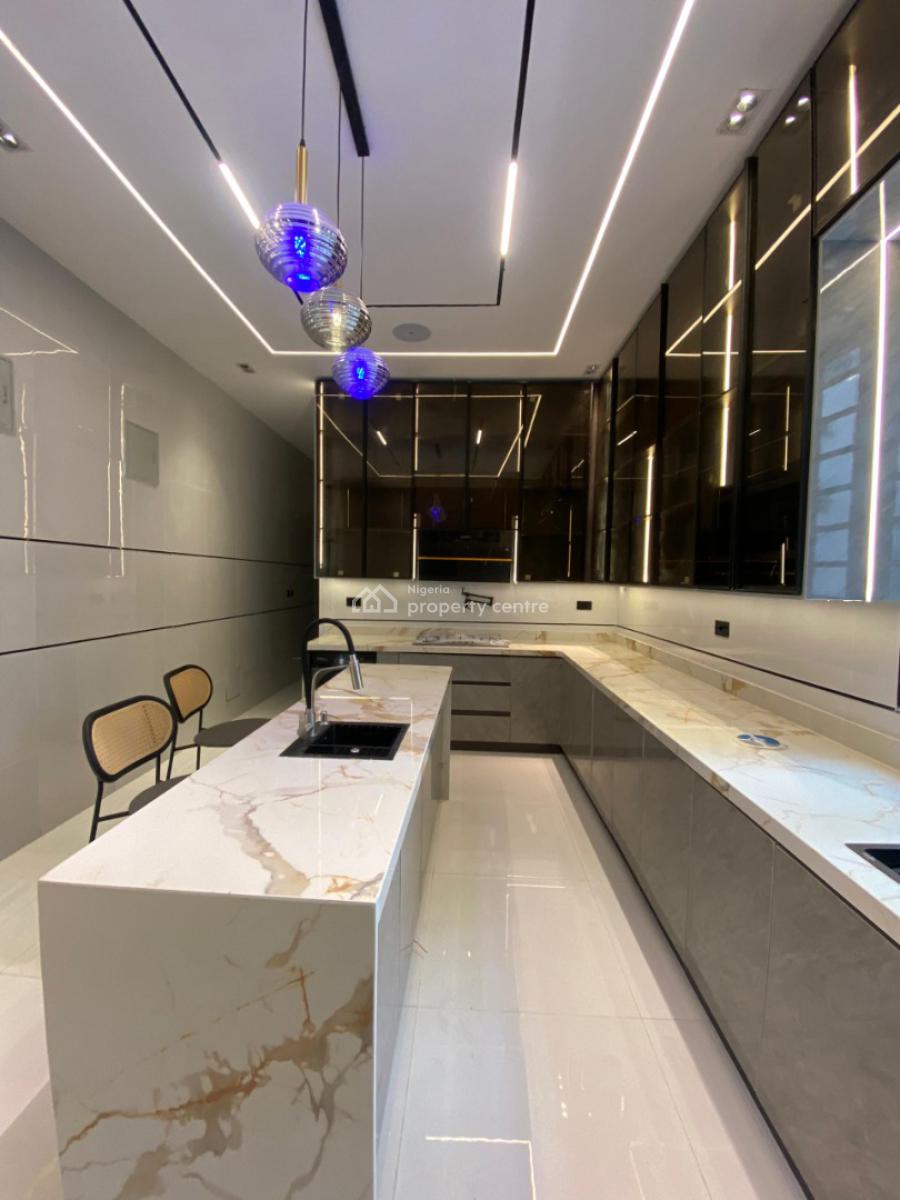 5 Bedrooms Fully Detached Duplex with Bq, Cinema, Swimming Pool, Box Room, Conservation Road, Ikota, Lekki, Lagos, Detached Duplex for Sale