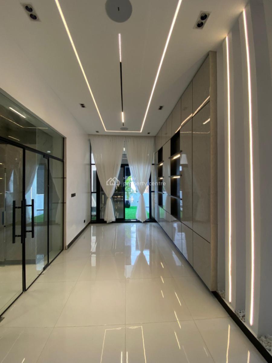 5 Bedrooms Fully Detached Duplex with Bq, Cinema, Swimming Pool, Box Room, Conservation Road, Ikota, Lekki, Lagos, Detached Duplex for Sale