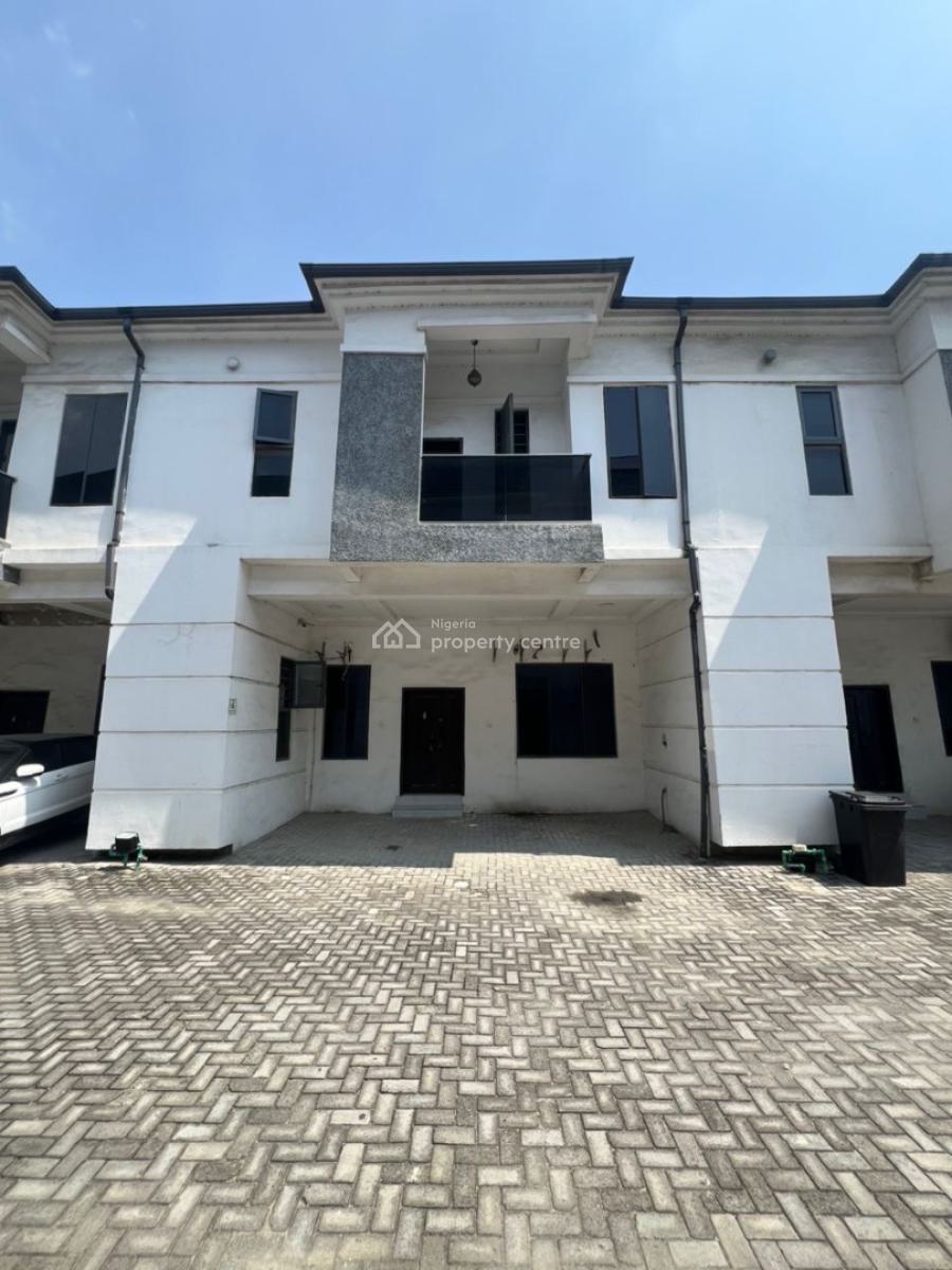 4 Bedroom Terrace Duplex, Emcel Gardens Estate Orchid, Lekki Phase 2, Lekki, Lagos, Terraced Duplex for Rent