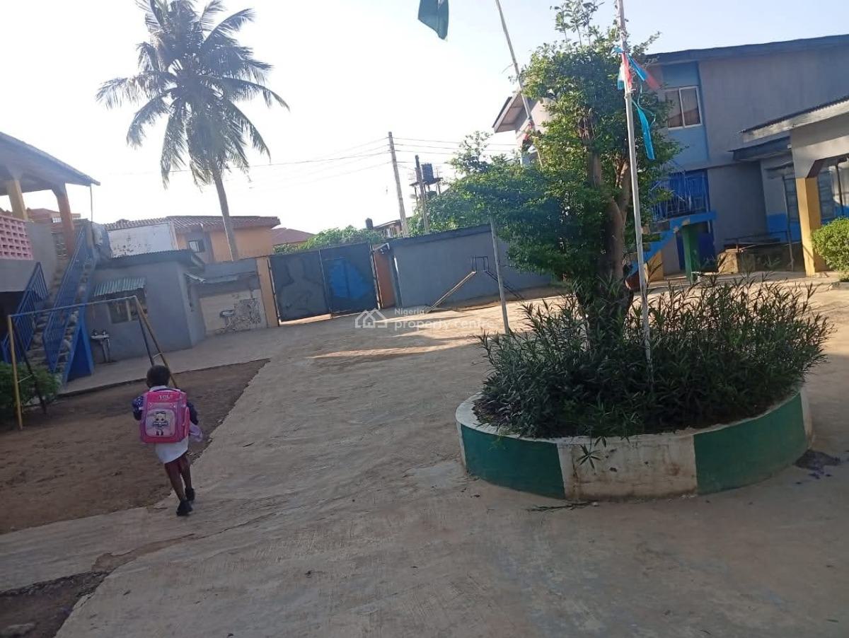 Well Functioning School on 2 Plots, Saliat B/s Off Idimu Road, Egbeda, Alimosho, Lagos, School for Sale
