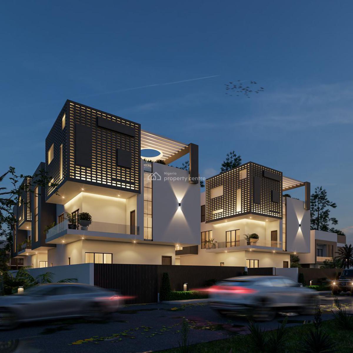 Exquisite 5 Bedroom Fully Detached Duplex., Lekki, Lagos, Terraced Duplex for Sale