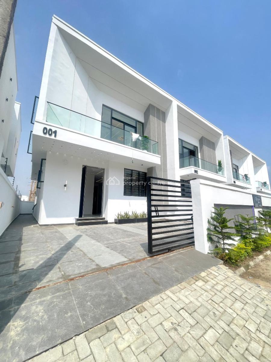 Luxury 4 Bedroom Semi Detached Duplex with Bq, Lekki, Lagos, Semi-detached Duplex for Sale