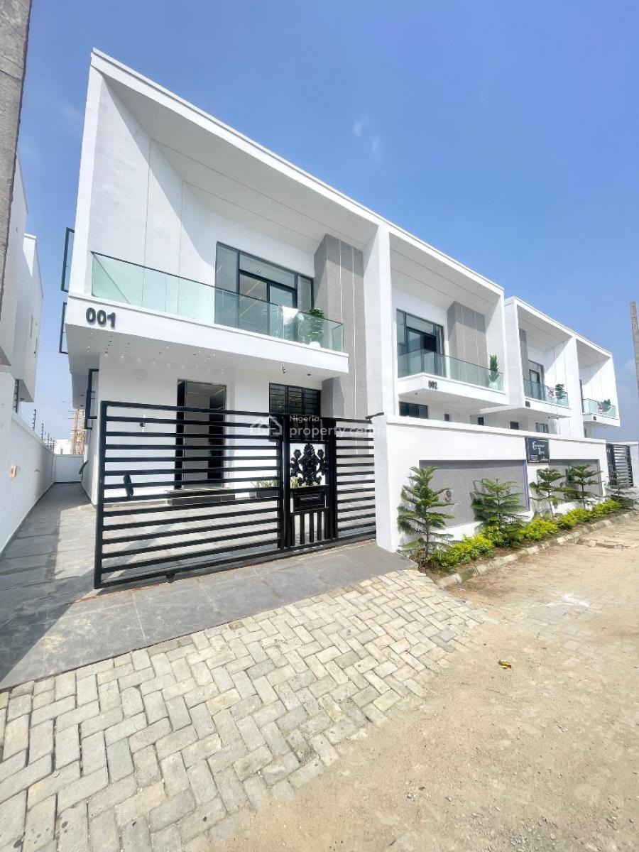 Luxury 4 Bedroom Semi Detached Duplex with Bq, Lekki, Lagos, Semi-detached Duplex for Sale