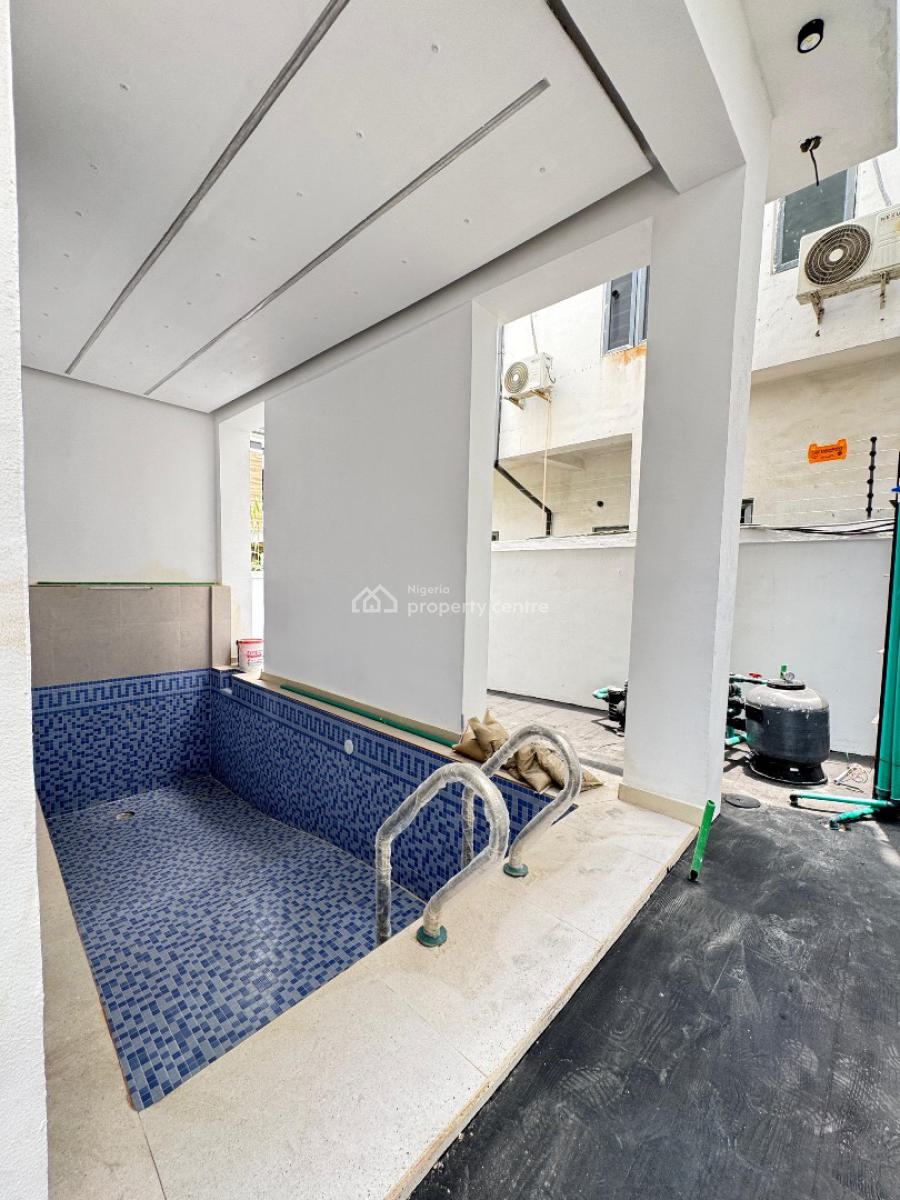 Stunning   5 Bedroom  Detached Duplex with a Bq with Swimming Pool, Ikota, Lekki, Lagos, Detached Duplex for Sale