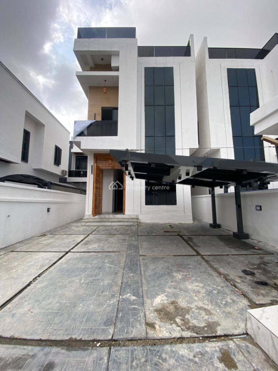 5 Bedroom Fully Detached Duplex with Bq, Penthouse, Gym, Cinema, Orchid Road, Ikota, Lekki, Lagos, Detached Duplex for Sale