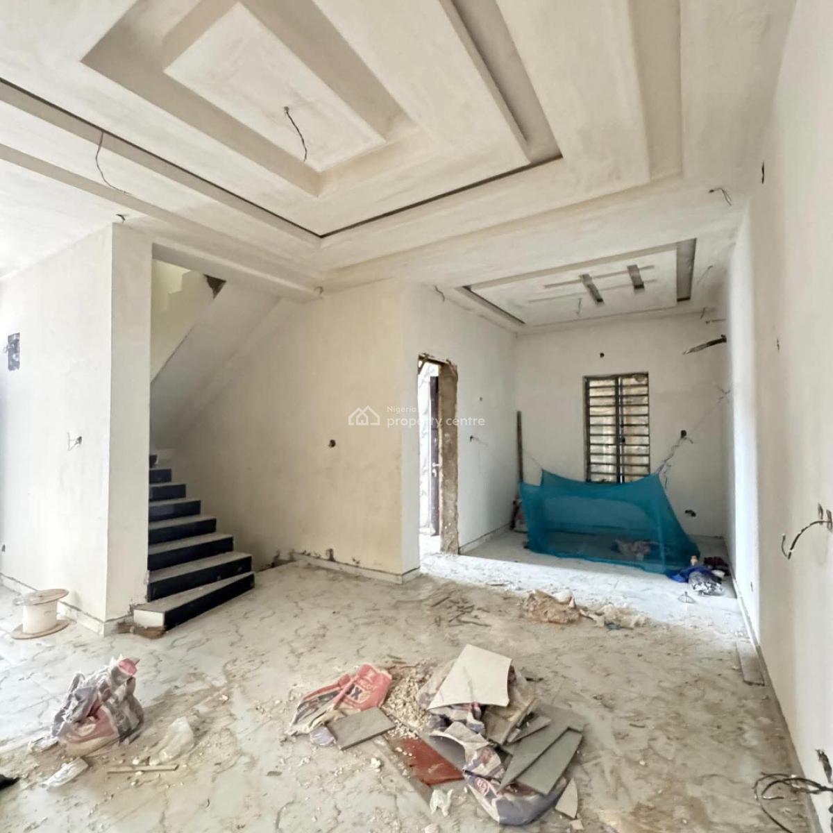 Newly Built 4 Bedroom Semi-detached Duplex, Ebute Metta, Yaba, Lagos, Detached Duplex for Sale