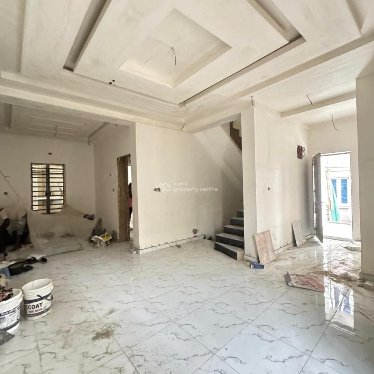 Newly Built 4 Bedroom Semi-detached Duplex, Ebute Metta, Yaba, Lagos, Detached Duplex for Sale