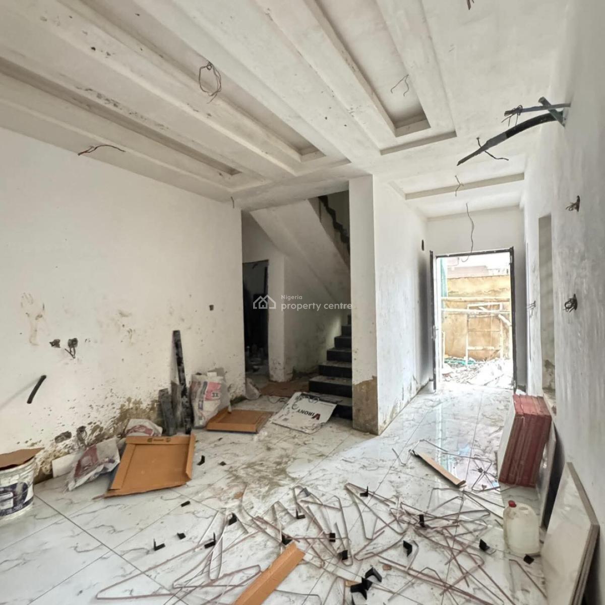 Newly Built 4 Bedroom Semi-detached Duplex, Ebute Metta, Yaba, Lagos, Detached Duplex for Sale